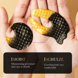 ZOZU Гидрогелевая маска для глаз c экстрактом черного трюфеля от кругов и мешков под глазами, 5 шт