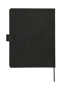 Дневник школьный 1-11 класс, лассе, обложка искуственная кожа черная с хлястиком, с ручкой   1096906