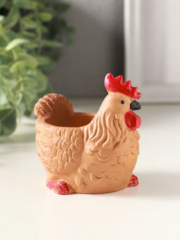 Подставка для мелочей Курица 8?9?6 см, мультиколор, гипс