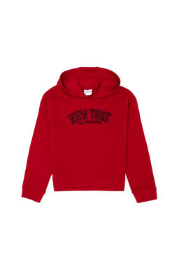 U. S. Polo Assn Красная толстовка с капюшоном для девочки - U.s. polo assn фото 6