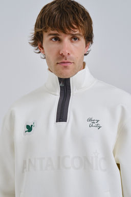 Свитшот Бежевый - Anta фото 5