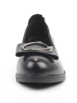 06-DYL74-D1 BLACK Туфли женские (натуральная кожа)