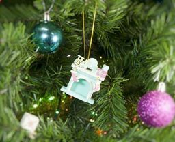 Елочная игрушка - Камин 56GG64-25804 P