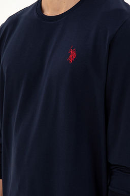 Мужской темно-синий пижамный комплект Неожиданная скидка в корзине - U.s. polo assn фото 6