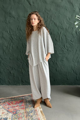 Брюки женские ASY107/01/Серый меланж