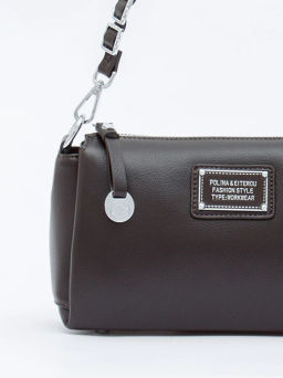 Сумка 0847CH coffee Polina&Eiterou