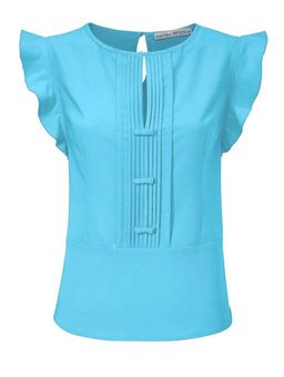 Блузка, бирюзовая - Ashley brooke фото 2