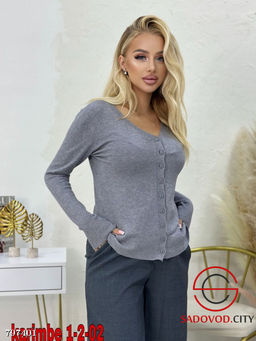 кофта женская на пуговицах - Bruno фото 2