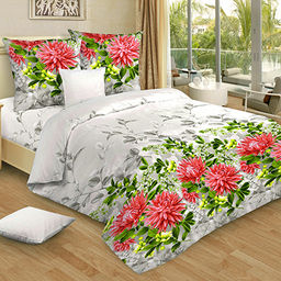 Пододеяльник 1,5 спальный на кнопках Бирюзовый 145х215см, поплин Комфорт 115г/м2, хлопок 100%, упаковка классическая ПВХ 28х41см, Домашняя мода (Россия)  фото 3