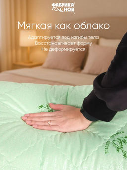 Подушка Волшебство бамбука 40х60 (молния)