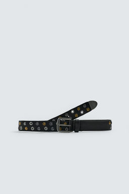 REVERSIBLE LEATHER BELT - Zara фото 13
