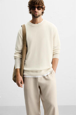 LYOCELL BLEND TROUSERS - Zara фото 13