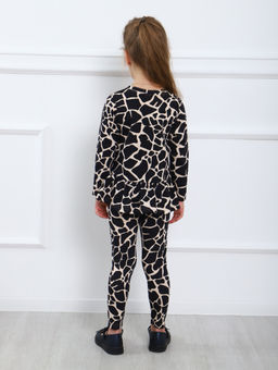 КМ151 Костюм Модница (молочный; черный) - Милаша фото 10