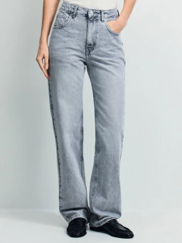 Джинсы straight с высокой посадкой / Zarina  фото 3