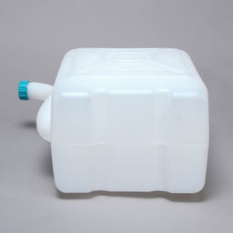 Канистра пищевая «Бочонок», 25 л, пластиковая, со сливом, белая