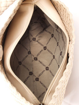 LACCOMA сумка СУ1053-2-слоновая кость эко кожа хлопок фото 4