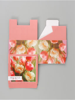 Цена за 2 шт. Коробка складная Present with love, 15?15?7 см