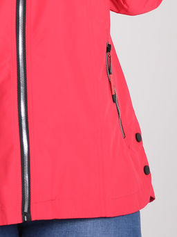 Ветровка женская кораллового цвета больших размеров - Almond фото 6