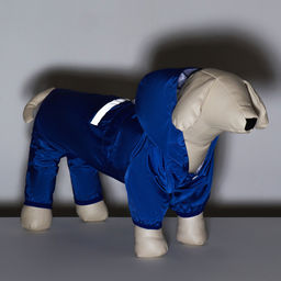 Комбинезон для собак, демисезонный с подкладом, размер ХS (ДС 22, Ог 34 см), синий - Simaland фото 29