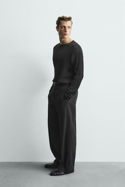 LIGHTWEIGHT LYOCELL - COTTON T-SHIRT - Zara фото 13