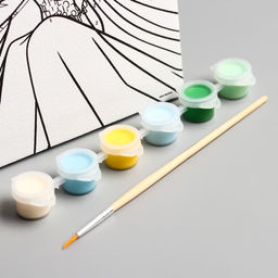 Картина по номерам для детей «Эльза», 21×15 см, Холодное сердце