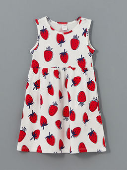 ?ilek Bask?l? K?z Bebek Elbise