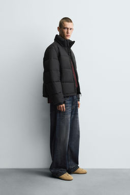 RELAXED FIT PADDED JACKET - Zara фото 4
