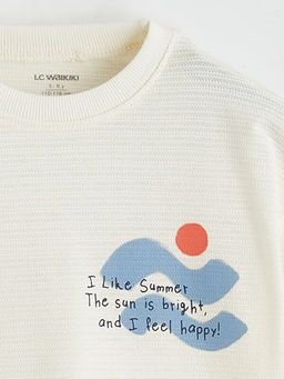 Bask?l? Erkek ?ocuk Ti??rt