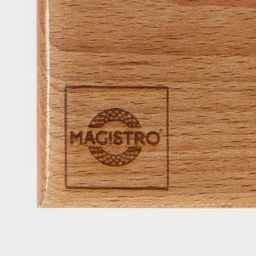 Доска разделочная Magistro, 50×22×3 см, дерево цельный массив бука