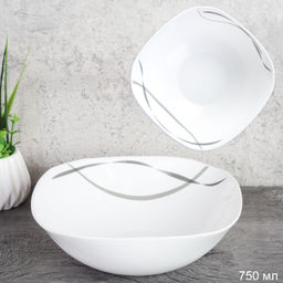 Тарелка квадратная суповая 750 мл 190 мм / LKSW75 (2026) /уп 36/