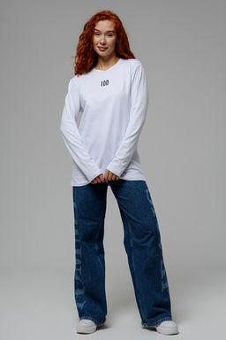 8513 Футболка с длинным рукавом женская