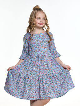 Платье 22-7809 серый - Mini maxi фото 17