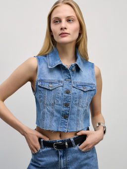 Джинсовый жилет / Zarina