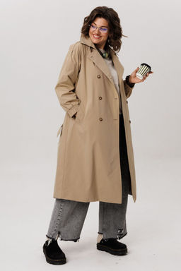 Плащ ANELLI 1419 карри