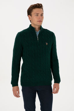 Erkek Koyu YeЕil Kazak - U.s. polo assn фото 3