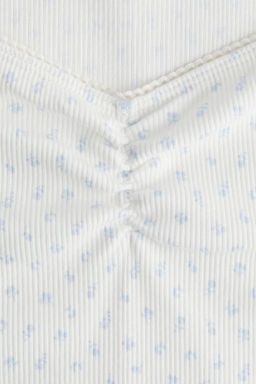 Camiseta con ribetes de picot - H&m фото 4