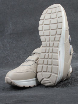 03-YH516-2 DK. BEIGE Кроссовки женские (натуральная кожа)
