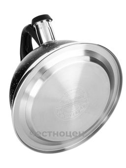 Чайник для плиты 3,0л НМ 5568/1 со свистком - Hoffmann фото 3