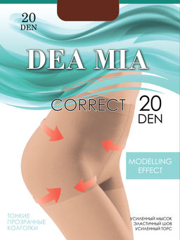 Колготки классические DEA MIA CORRECT 20 bronz