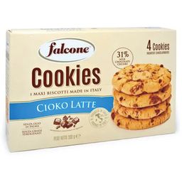 Печенье сахарное Cookies с молочным шоколадом "falcone" (0,200 кг)