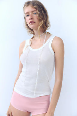 STRAPPY COTTON TOP