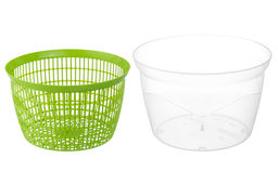 Сушилка для зелени 4,5 л Зелёная, механическая центрифуга, 25*25*16 см - Elan gallery фото 6