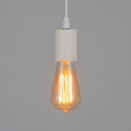 Светильник BayerLux «Скин паук», 6×40 Вт, E27, 30×30×20-150 см, белый