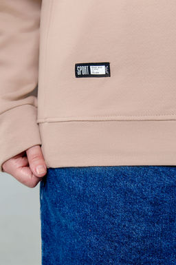 Арт. 15116 Худи женское с капюшоном 46-54 (5 шт) Цвет:бежевый