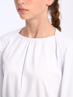 Лонгслив Анечка серо-голубой Ладошки  фото 36