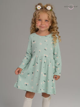 Платье Элла мятный букетик