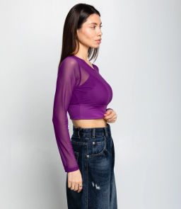 Топ #КТ202 (12), фиолетовый