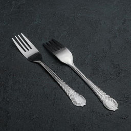 Набор вилок столовых «Камея», h=18.5 см, 12 шт., нержавеющая сталь