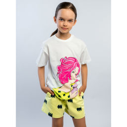 Комплект футболка кулирка, шорты футер 2х нитка петля 7010900102 - Youlala фото 7