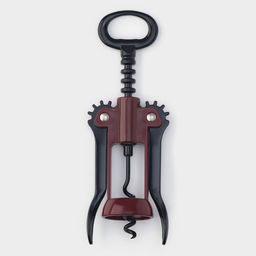 Штопор для вина Мастак, h=16.5 см, бордовый